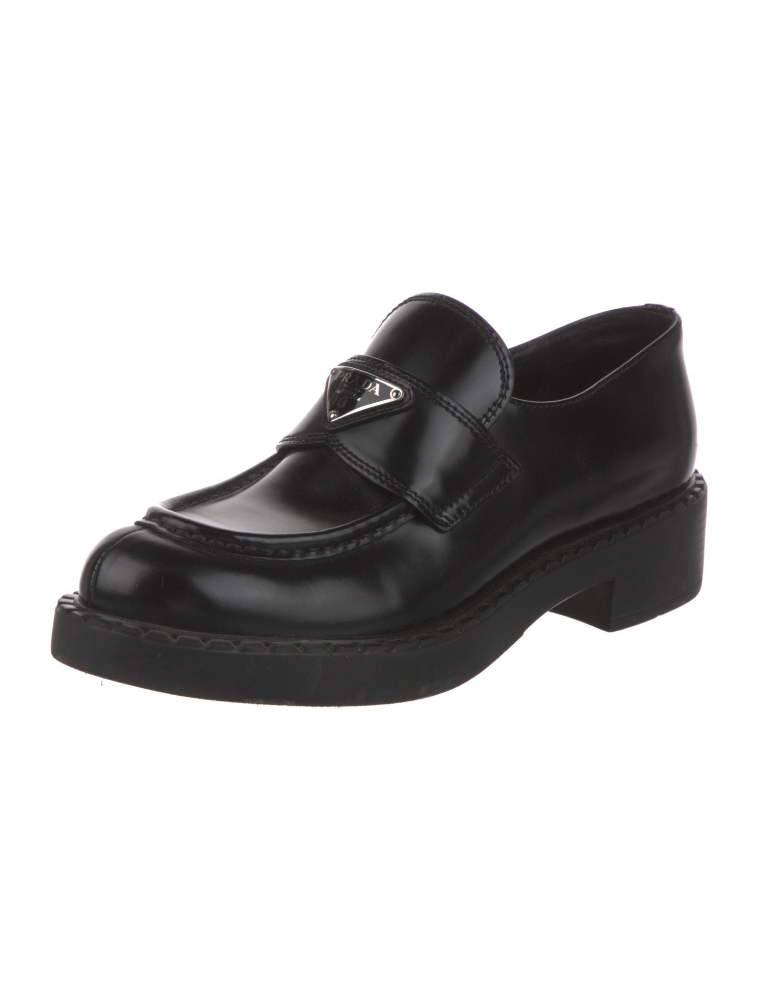 Prada Leather Oxfords