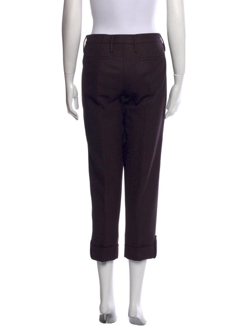 Prada Virgin Wool Straight Leg Pants