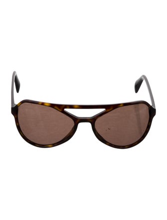 Prada Cat-Eye Tinted Sunglasses