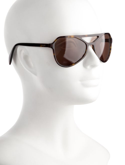 Prada Cat-Eye Tinted Sunglasses