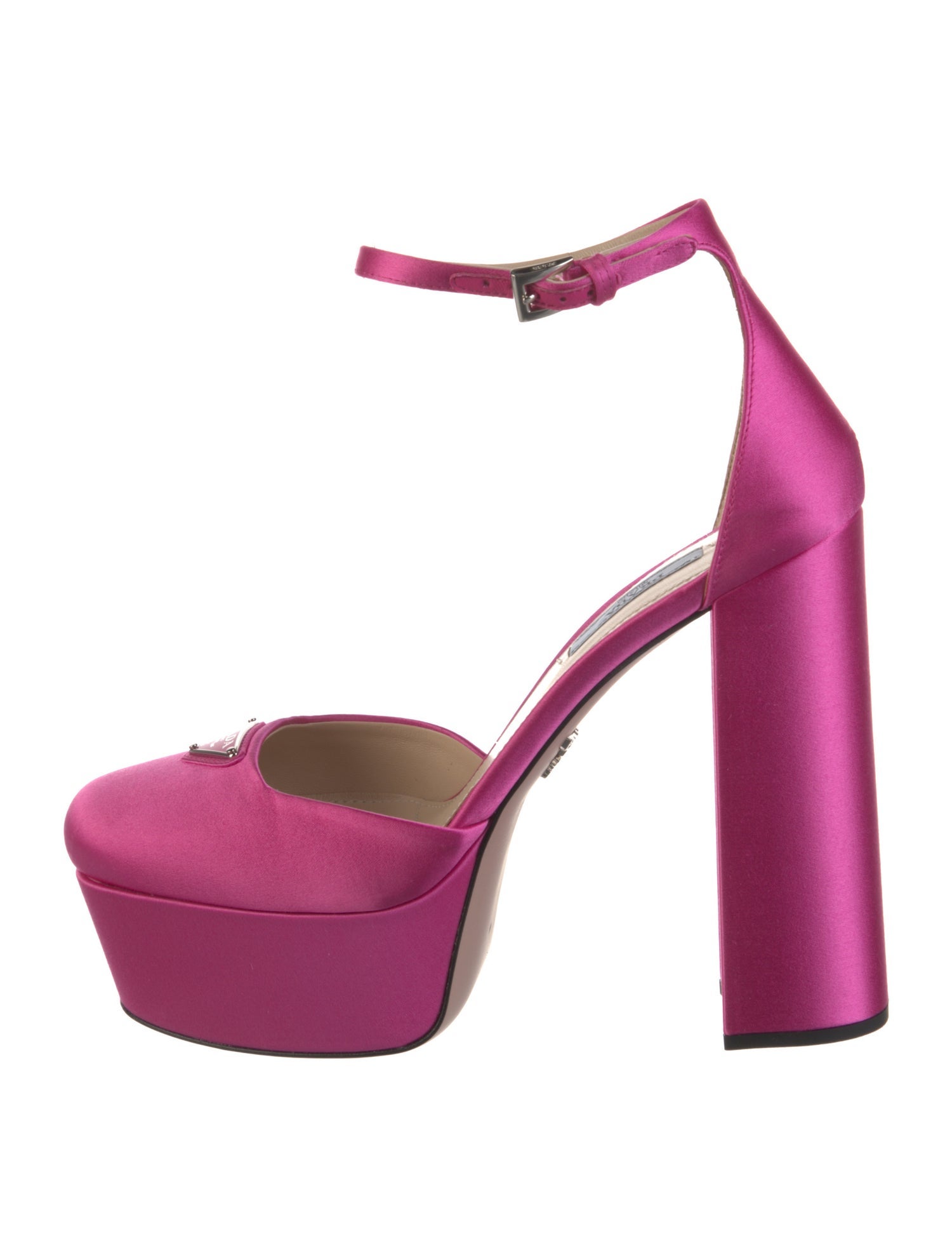 Prada Satin D'Orsay Pumps