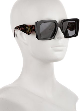 Prada Square Tinted Sunglasses