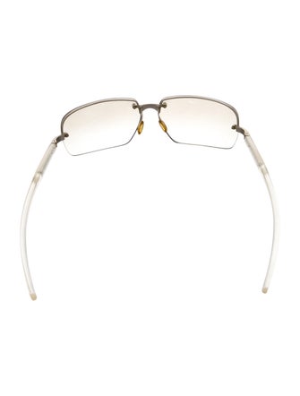 Prada Square Mirrored Sunglasses