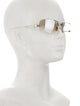 Prada Square Mirrored Sunglasses