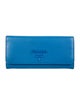 Prada Saffiano Lux Leather Continental Wallet