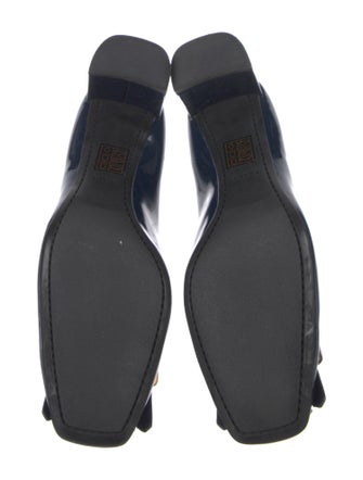 Prada Sport Patent Leather Fringe Trim Accent Pumps