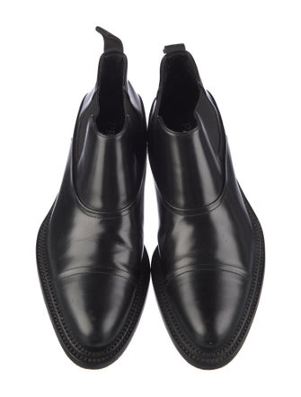 Prada Leather Chelsea Boots
