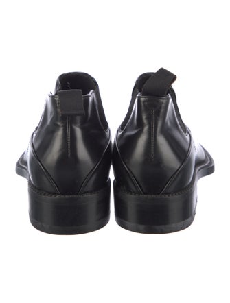 Prada Leather Chelsea Boots