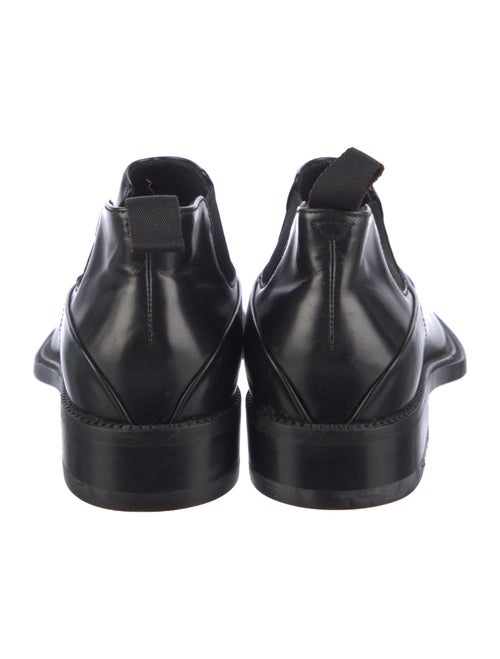 Prada Leather Chelsea Boots