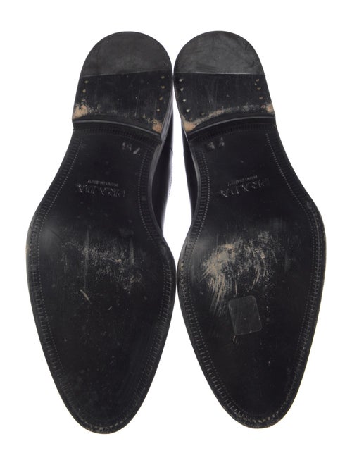 Prada Leather Chelsea Boots