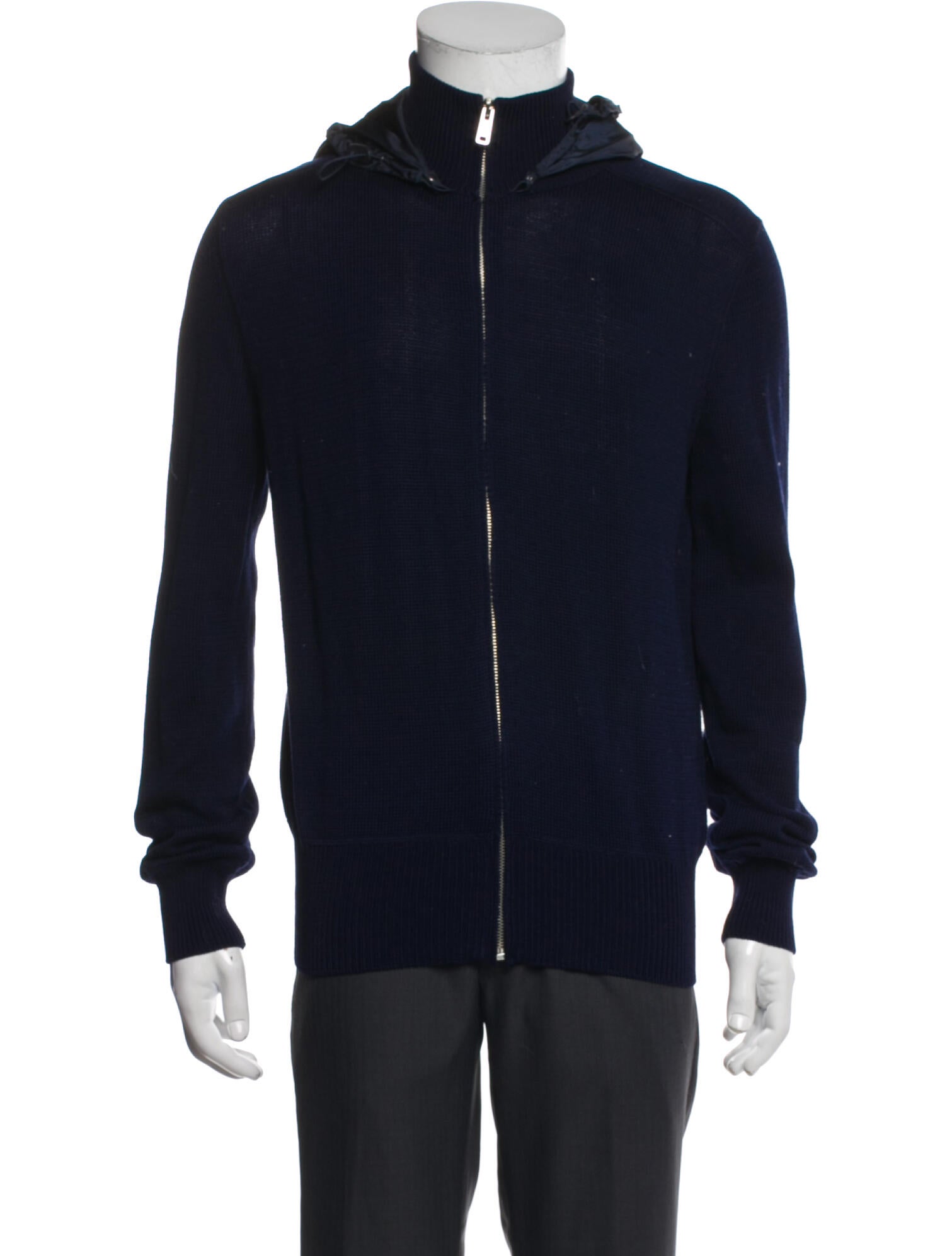 Prada 2013 Mock Neck Cardigan