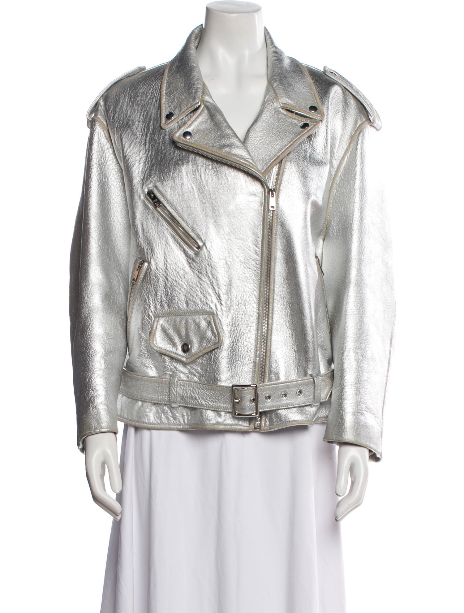 Prada 2018 Lambskin Biker Jacket