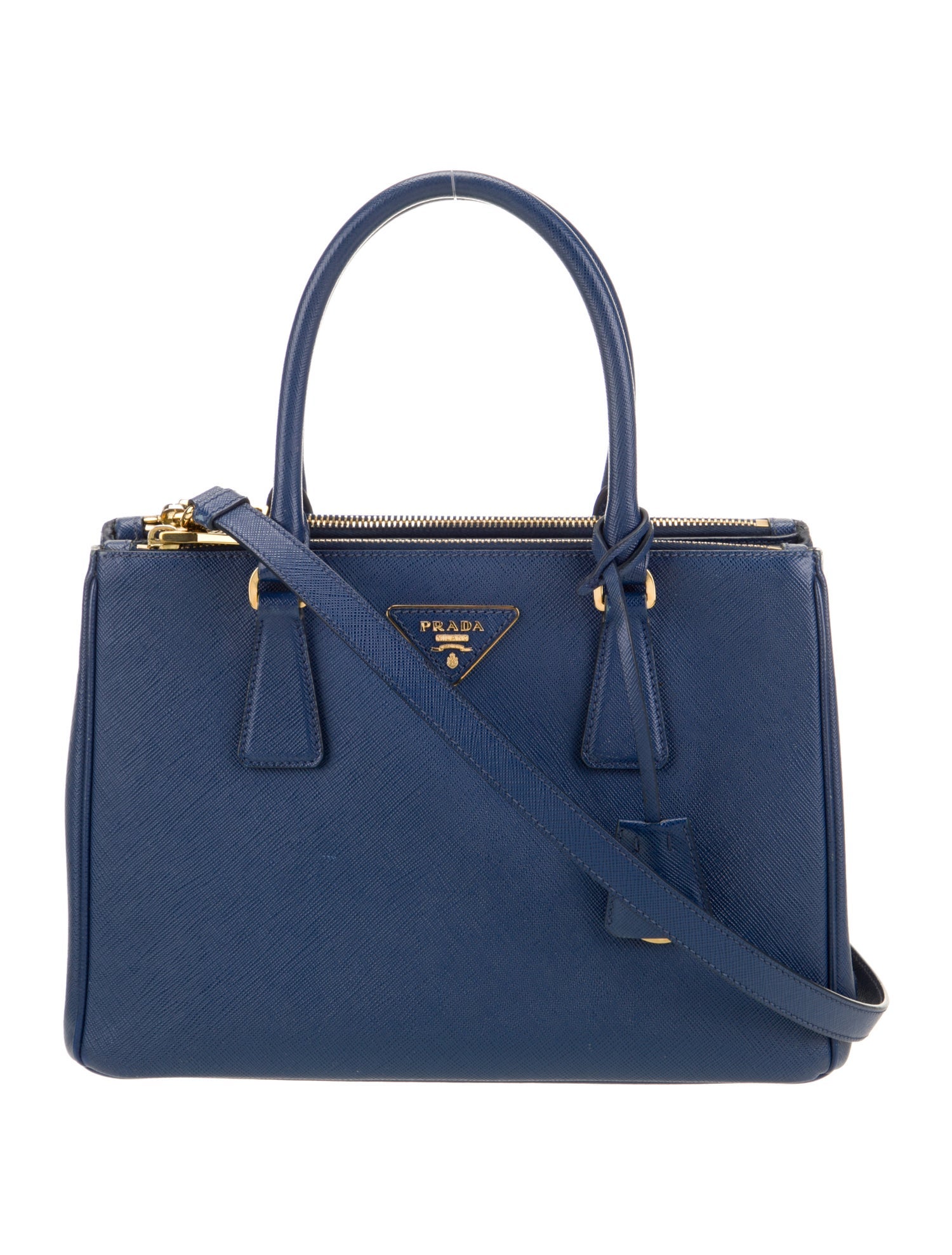 Prada Saffiano Leather Top Handle Bag