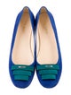Prada Suede Ballet Flats