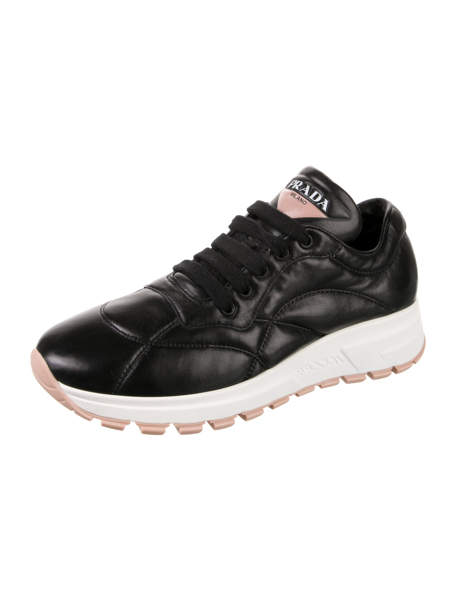 Prada Leather Sneakers