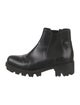 Prada Leather Chelsea Boots