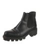 Prada Leather Chelsea Boots