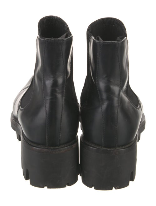 Prada Leather Chelsea Boots