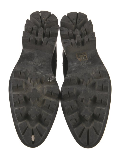 Prada Leather Chelsea Boots