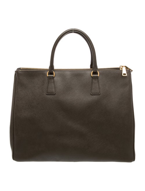 Prada Saffiano Leather Galleria Double Zip Large