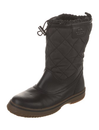 Coach Leather Boots