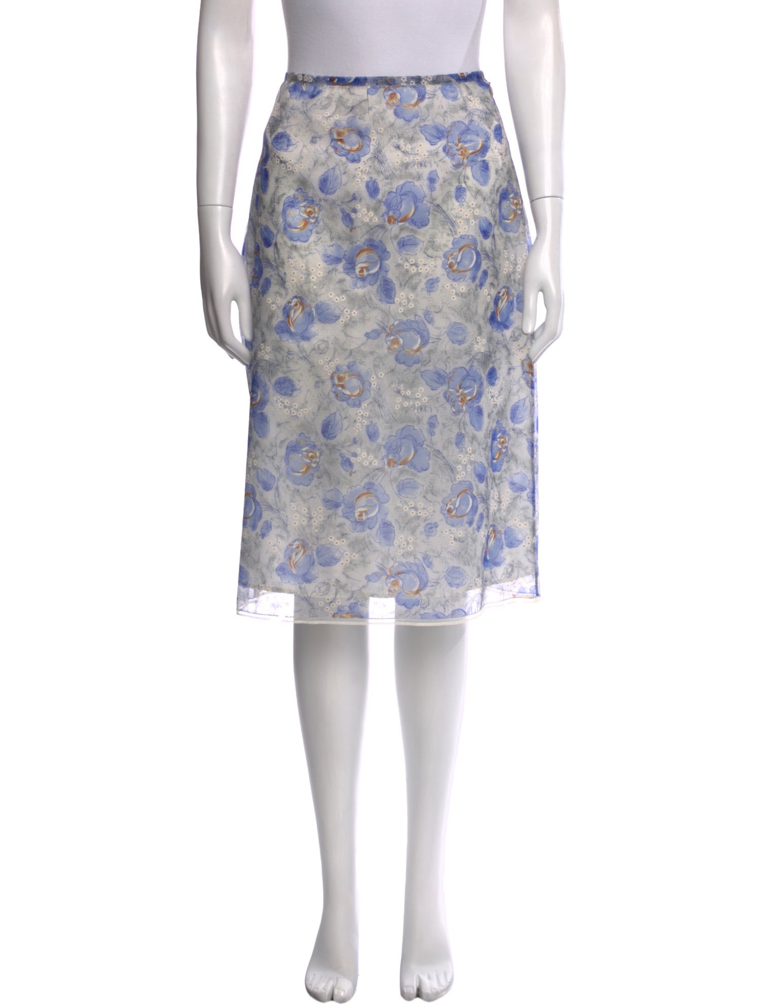 Prada 2024 Knee-Length Skirt