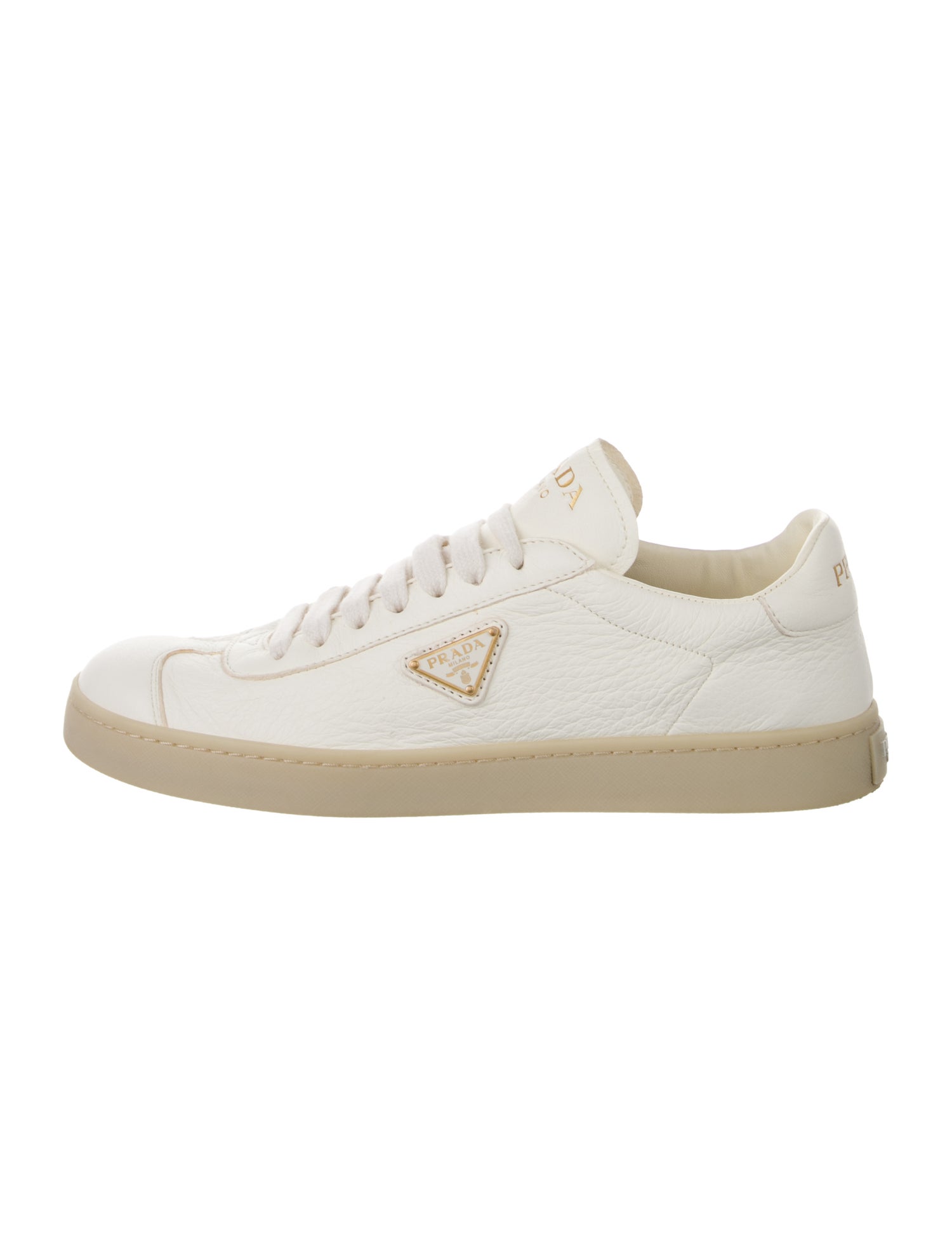 Prada Leather Sneakers