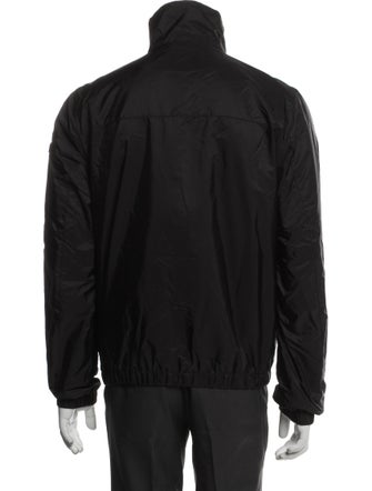 Prada 2021 Enameled Metal Triangle Windbreaker