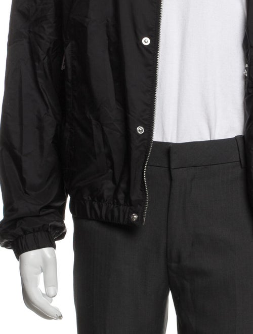 Prada 2021 Enameled Metal Triangle Windbreaker