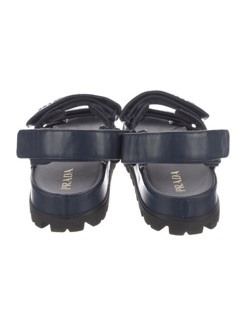 Prada Leather Slingback Sandals
