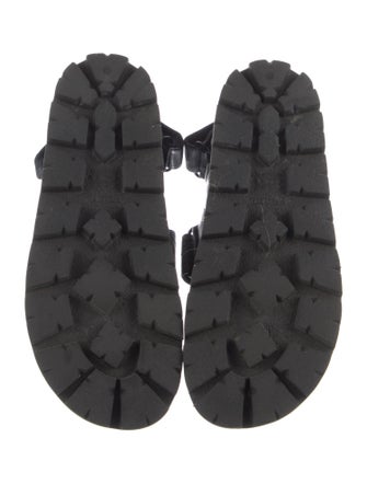 Prada Leather Slingback Sandals