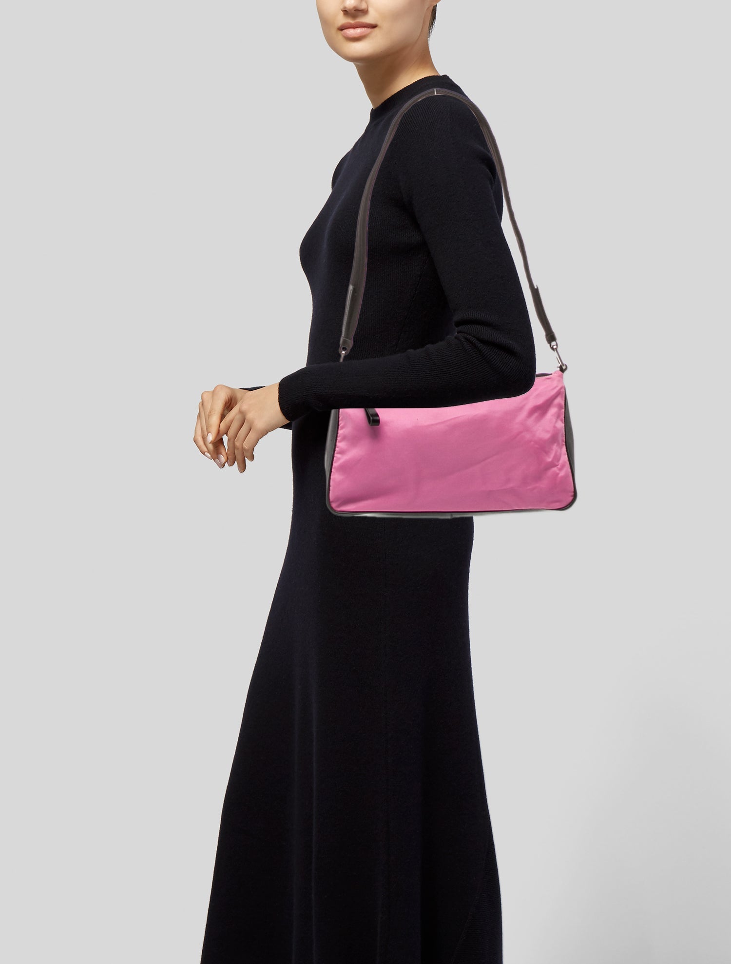 Prada Tessuto Nylon Shoulder Bag