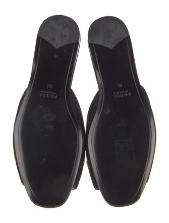 Prada Suede Mules