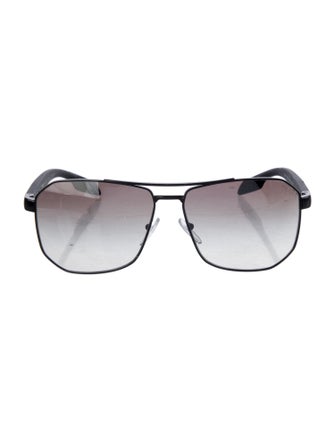 Prada Sport Aviator Gradient Sunglasses