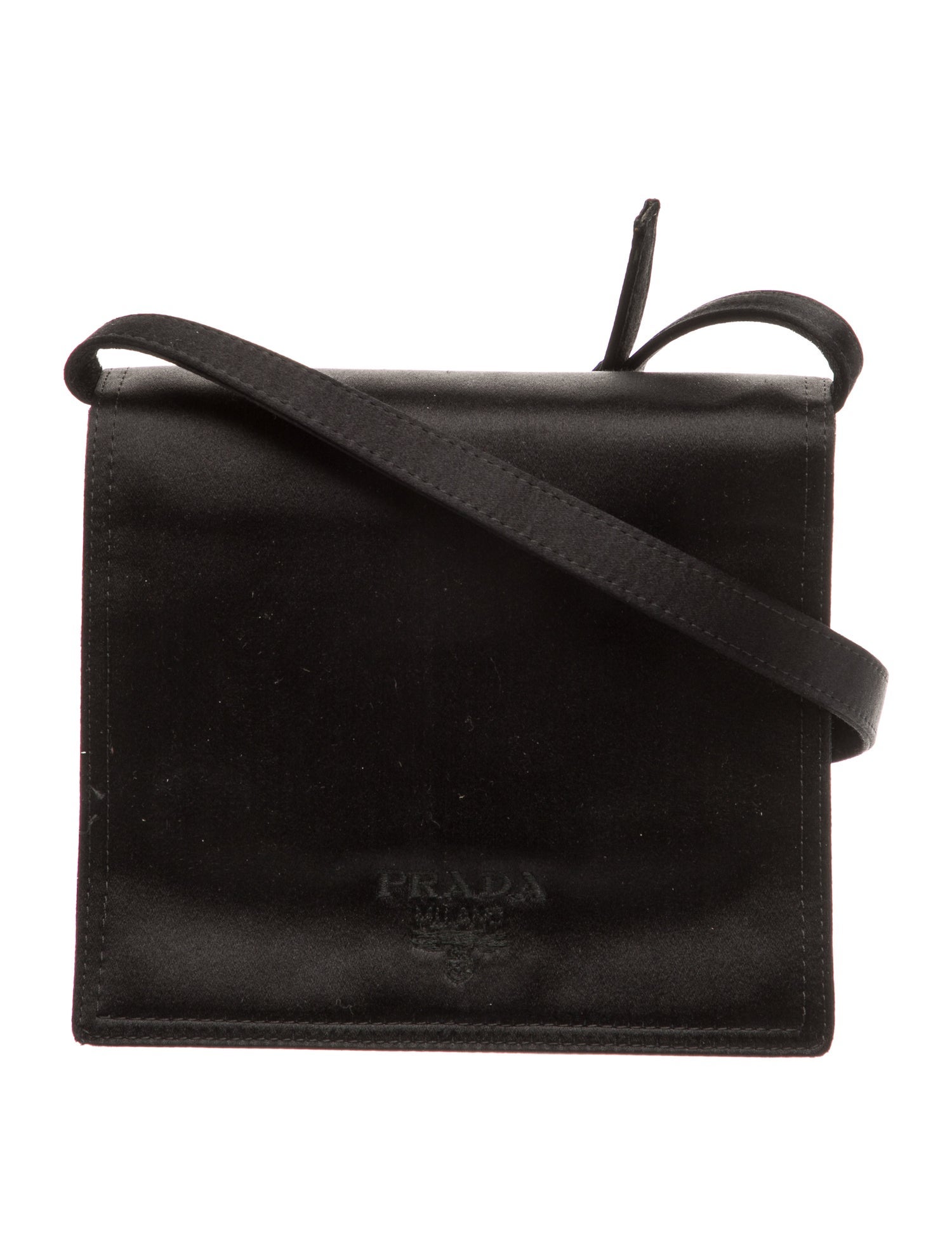 Prada Satin Shoulder Bag