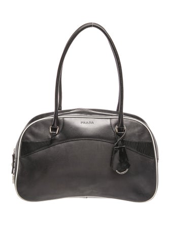 Prada Vitello Leather Bauletto