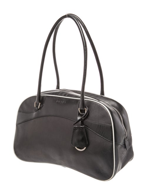 Prada Vitello Leather Bauletto