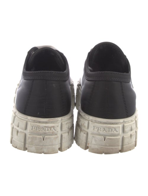 Prada Nylon Graphic Print Sneakers