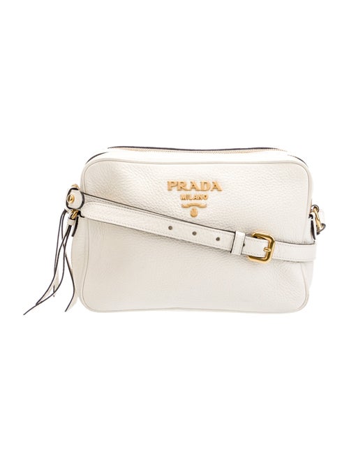 Prada Vitello Phenix Leather Crossbody Bag