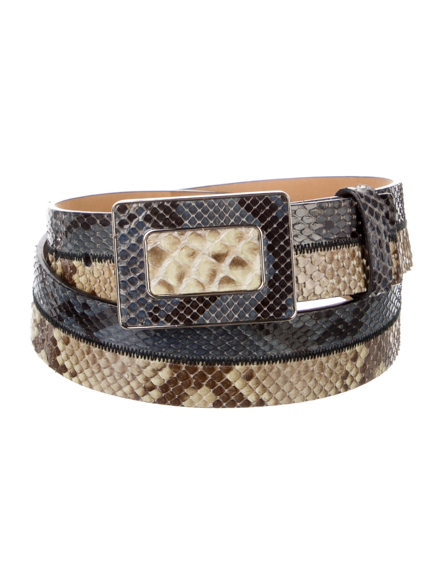 Prada Python Belt