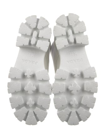 Prada Leather Combat Boots