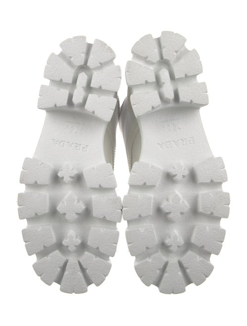 Prada Leather Combat Boots