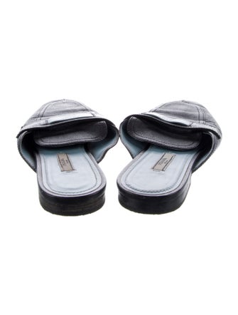 Prada Leather Mules