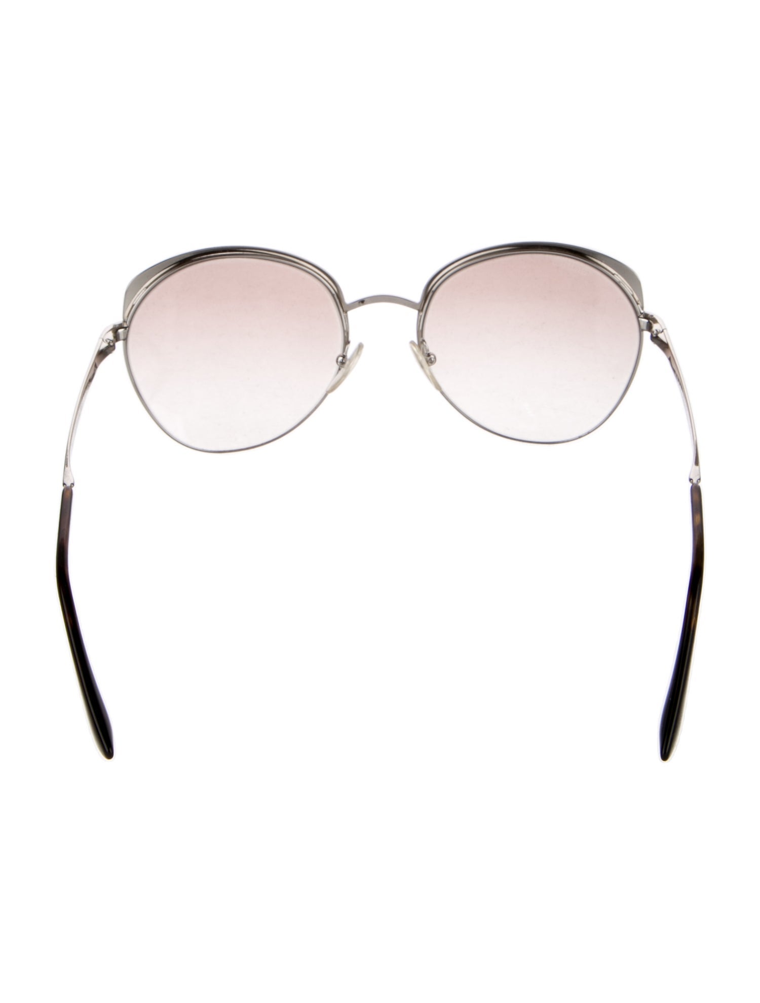 Prada Round Gradient Sunglasses