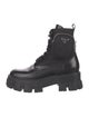 Prada Leather Combat Boots