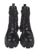 Prada Leather Combat Boots