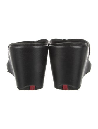 Prada Sport Leather Slides