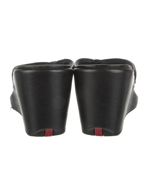 Prada Sport Leather Slides