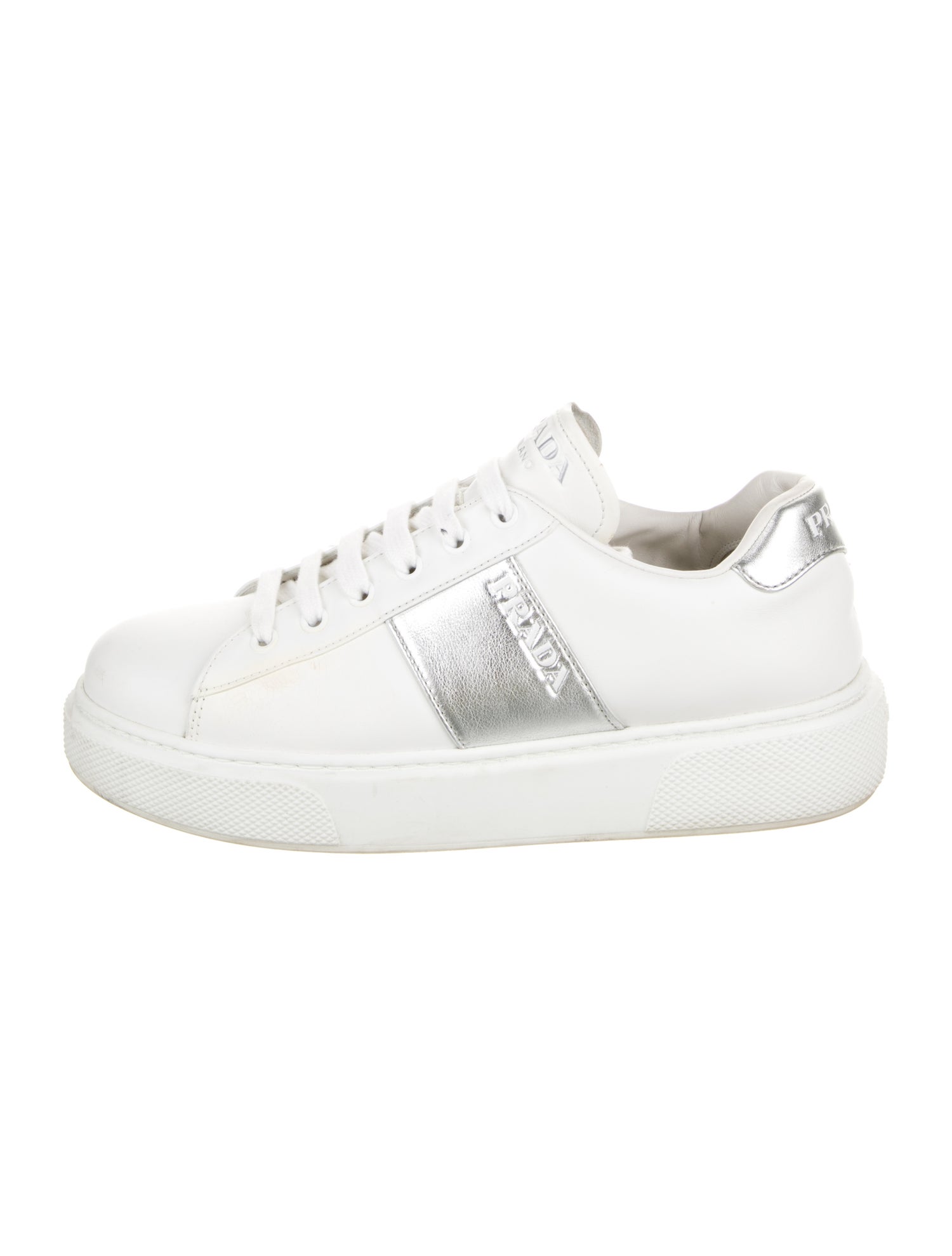 Prada Leather Sneakers