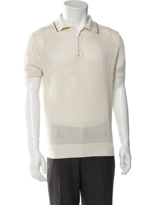 Prada 2025 Signature Logo Polo Shirt